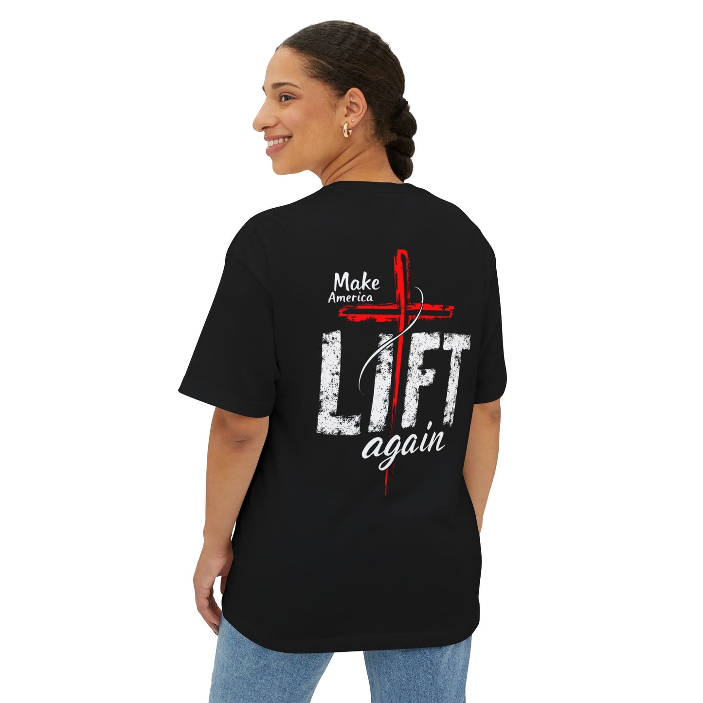 Riding with Jesus - Oversized Tee