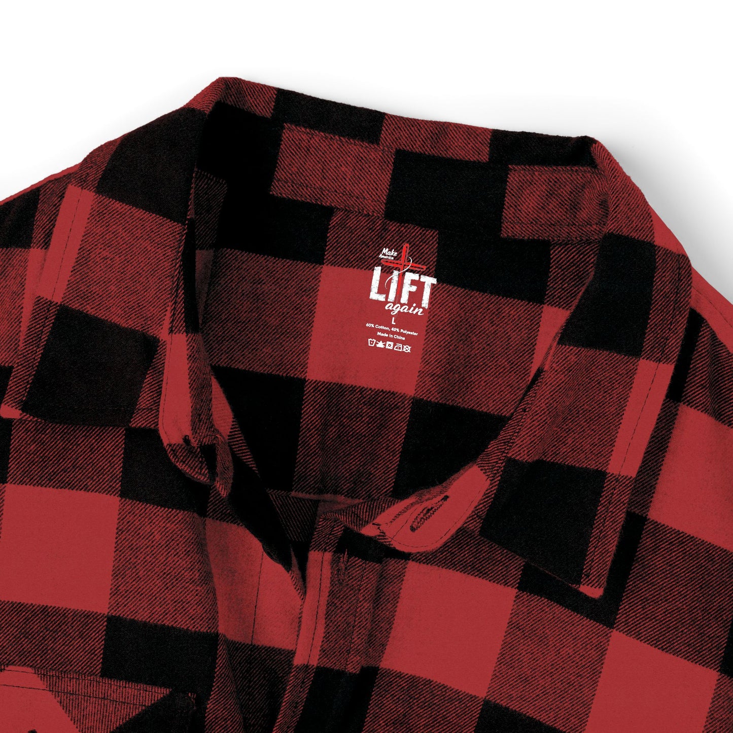 Riding with Jesus Flannel