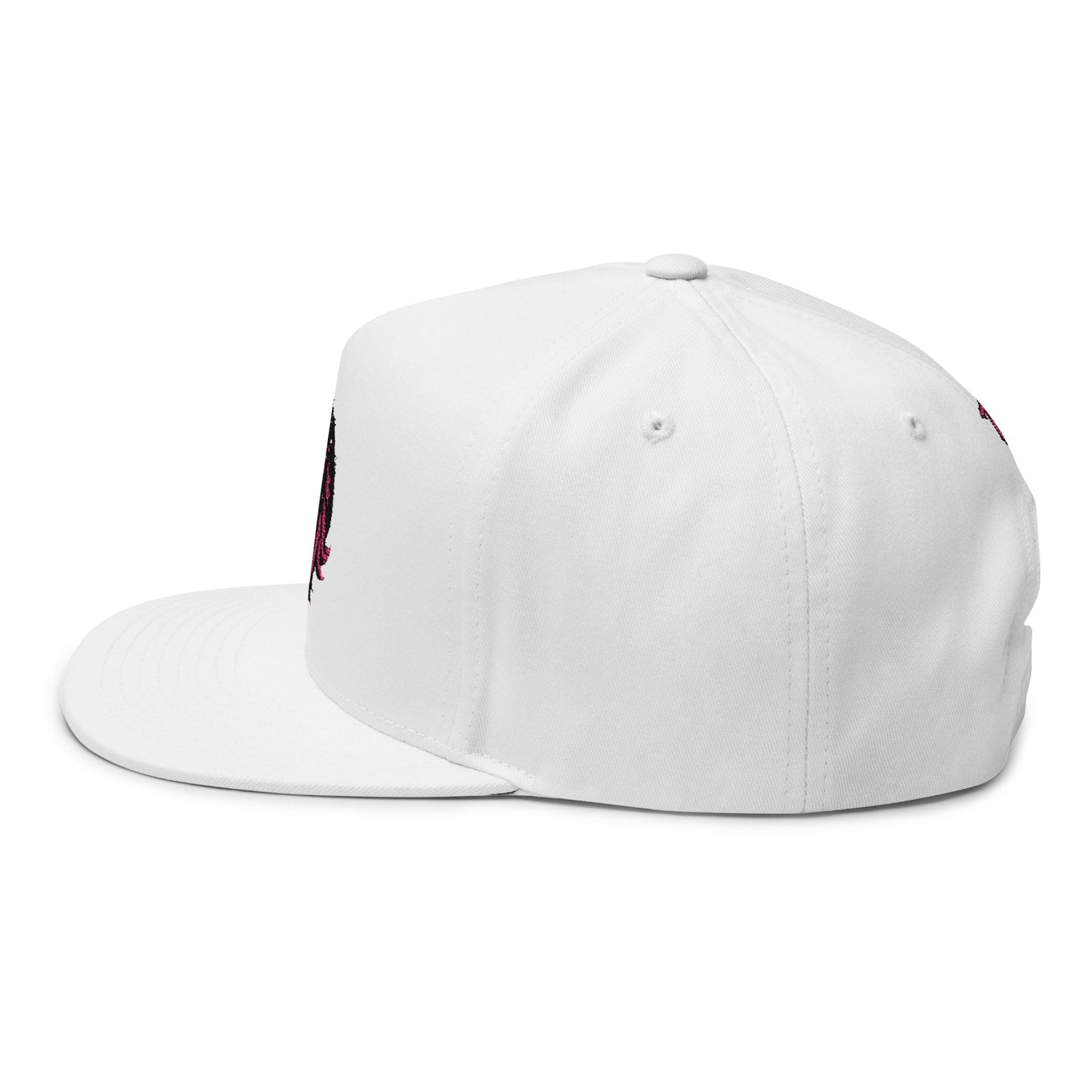 Embroidered Flat Bill Cap - Jesus is Real Ladies Hat