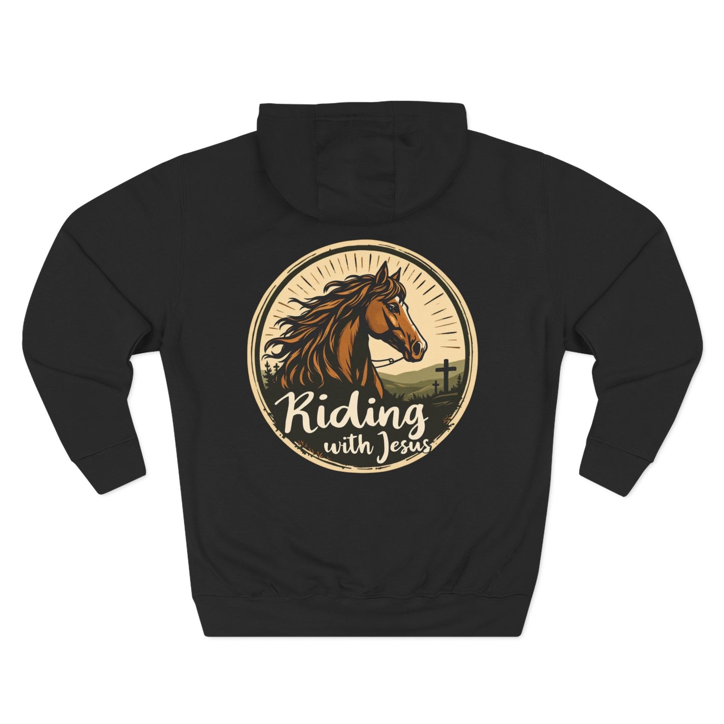 Riding with Jesus Hoodie