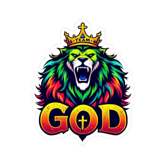 Lion of God Kiss-Cut Stickers