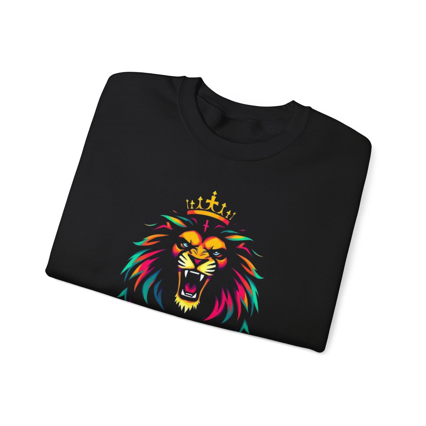 Sweatshirt Lion of Judah Team Jesus Christian Religious Apparel