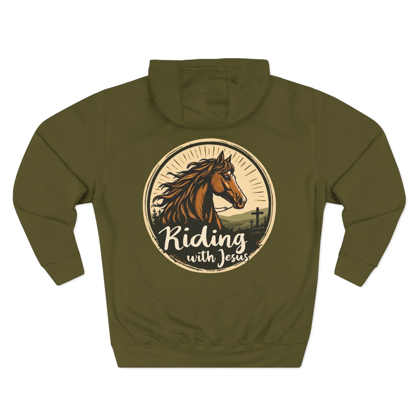Riding with Jesus Hoodie