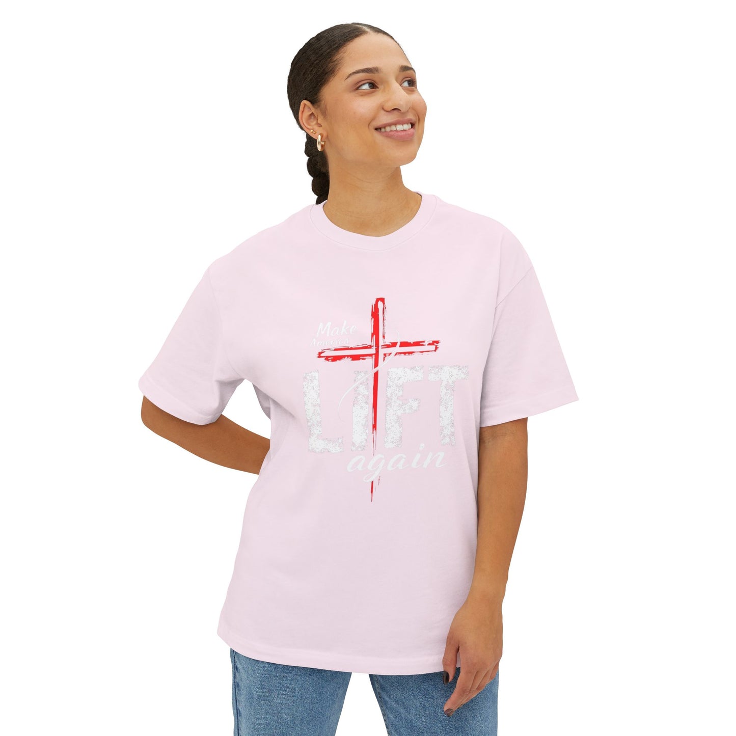 Riding with Jesus - Oversized Tee