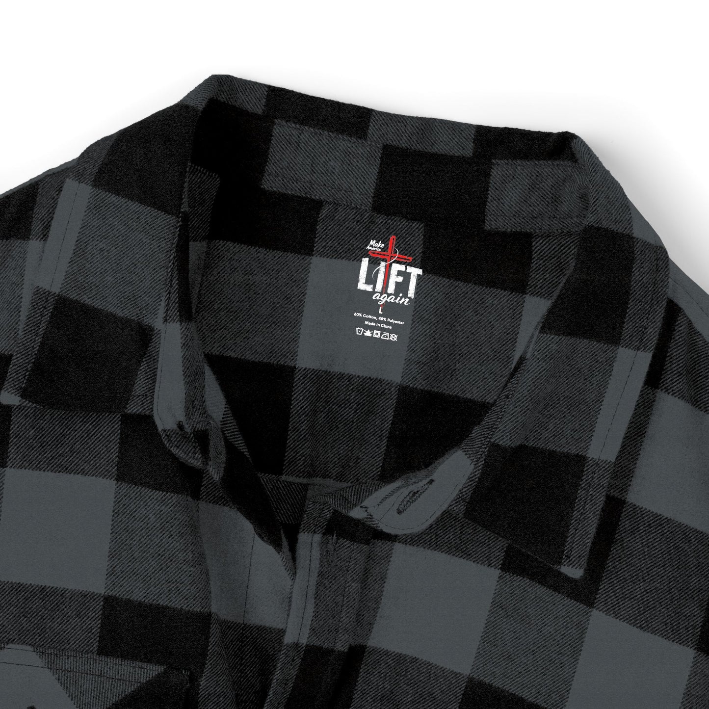 Riding with Jesus Flannel