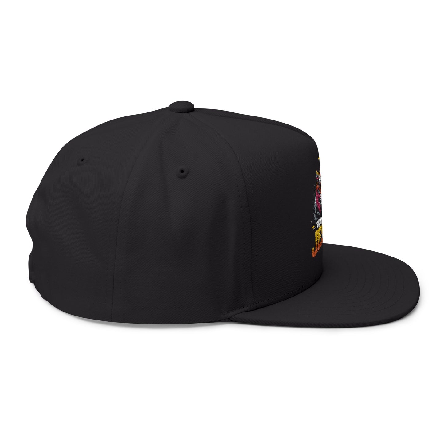 Team Jesus Flat Bill Cap | Statement Hat | Embroidered Cap | Christian Merchandise | Religious Apparel | Gift for Believers