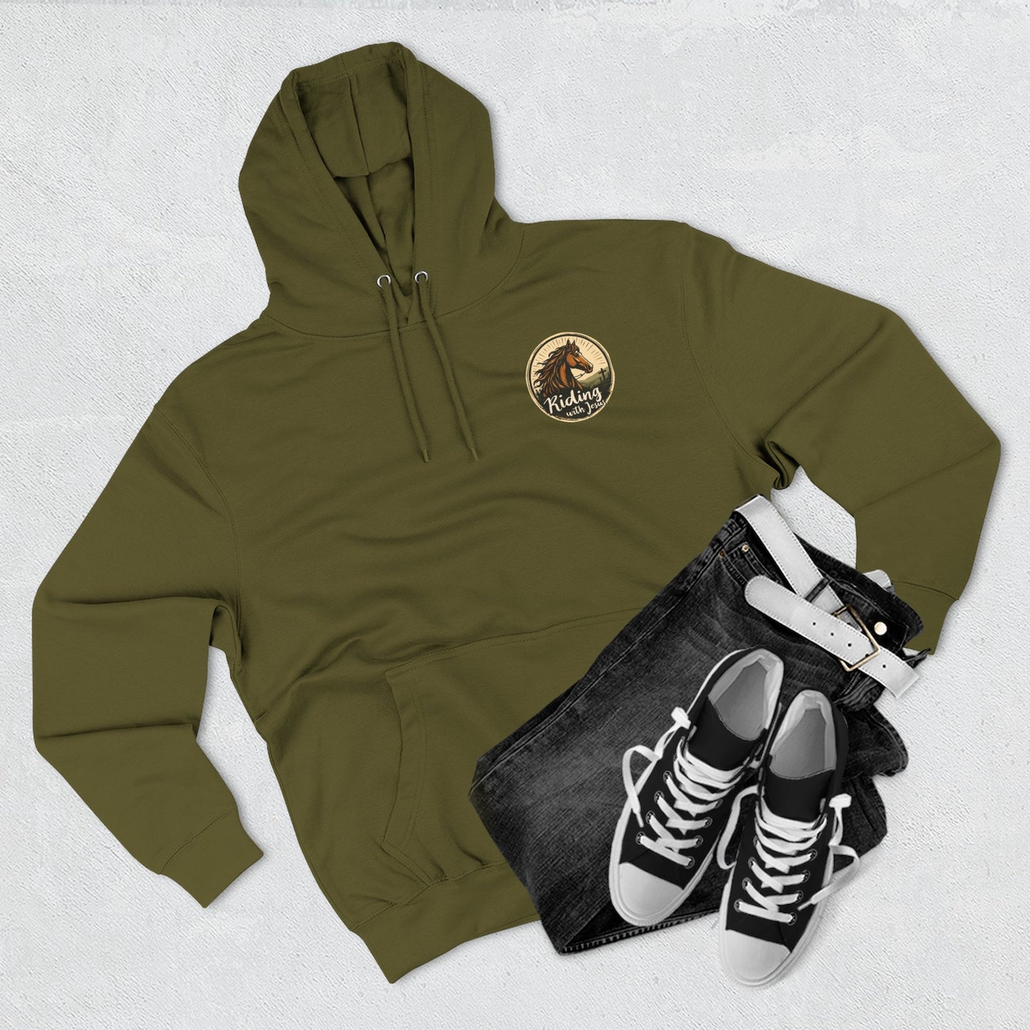 Riding with Jesus Hoodie