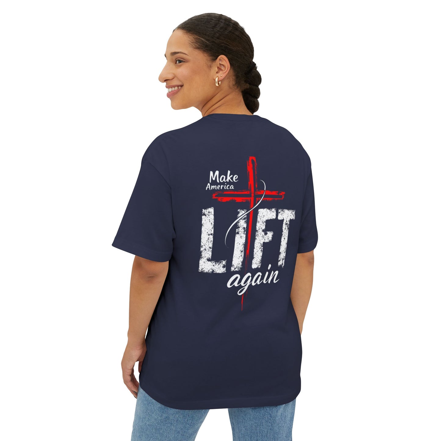 Riding with Jesus - Oversized Tee