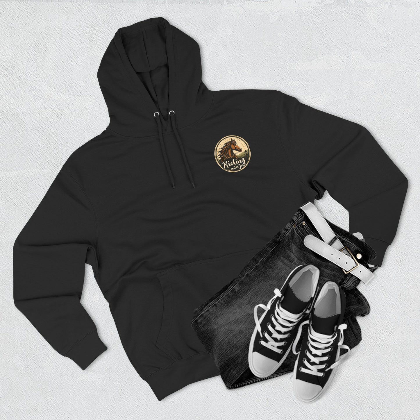 Riding with Jesus Hoodie