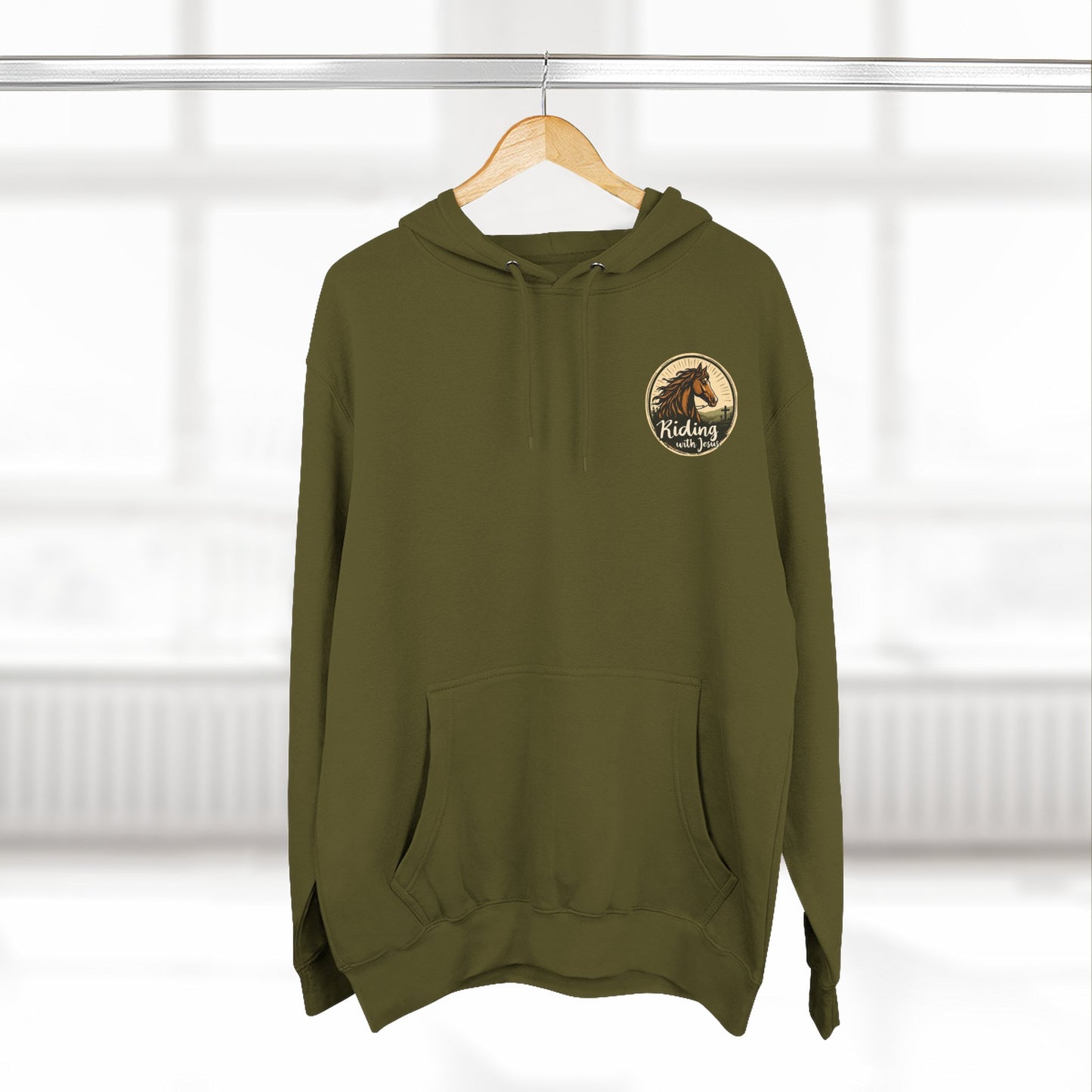 Riding with Jesus Hoodie