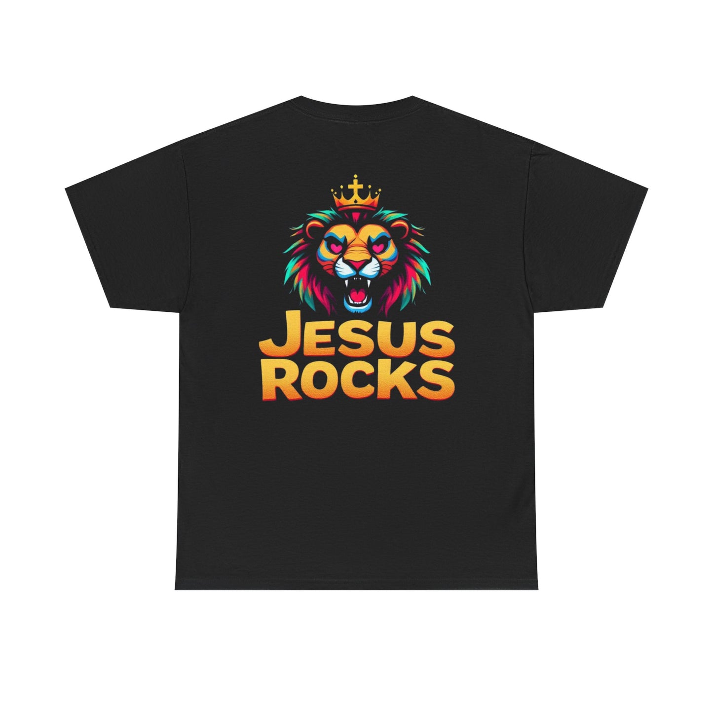 Unisex Heavy Cotton Tee with 'Jesus Rocks' Design, Casual Faith Apparel, Religious T-Shirt, Inspirational Graphic Tee, Perfect Gift [...]