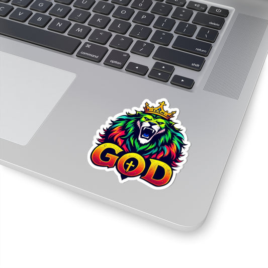 Lion of God Kiss-Cut Stickers