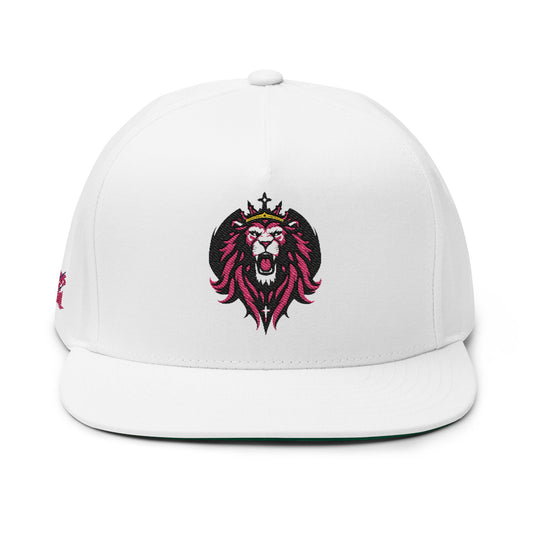 Embroidered Flat Bill Cap - Jesus is Real Ladies Hat